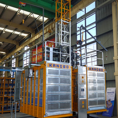 TUV Certified Rack and Pinion Man Material Hoist | SC200/200 Construction Elevator