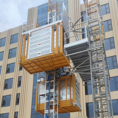 Customized Size Of Cabin Rack And Pinion Hoist Universal And Interchangeable Spare Parts 650x200x1508 Mm Mast Section